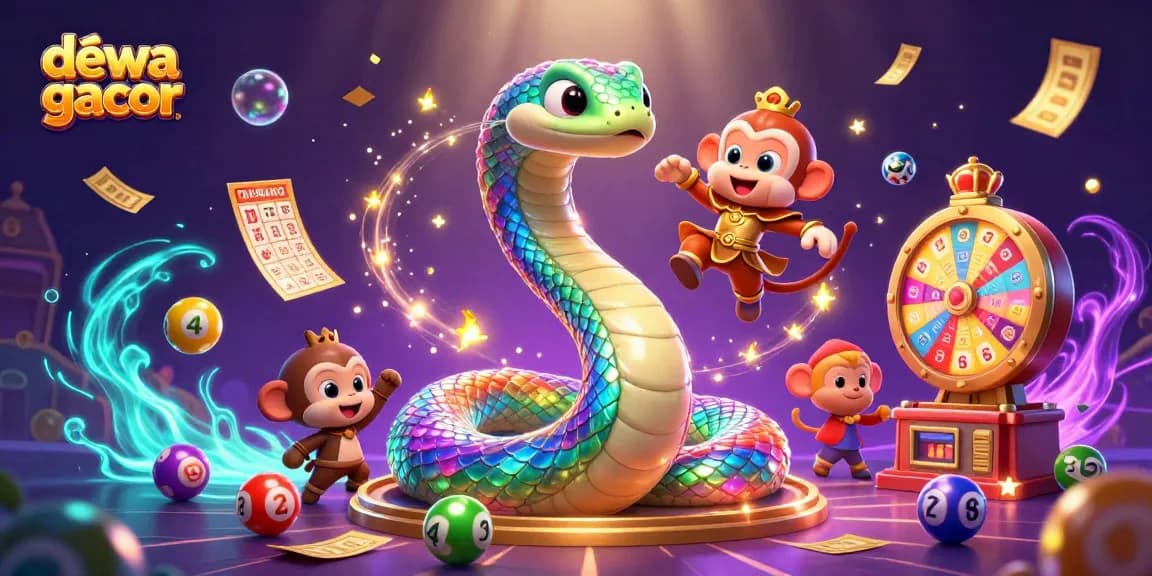 Memenangkan jackpot dengan dewa slot gacor pada permainan slot online yang penuh warna dan keceriaan.
