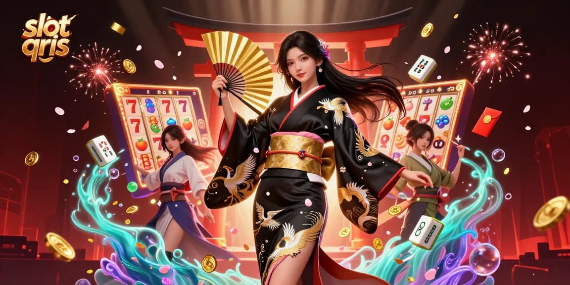 Engage in slot qris action with vibrant 3D elements showcasing jackpots and exciting gameplay.