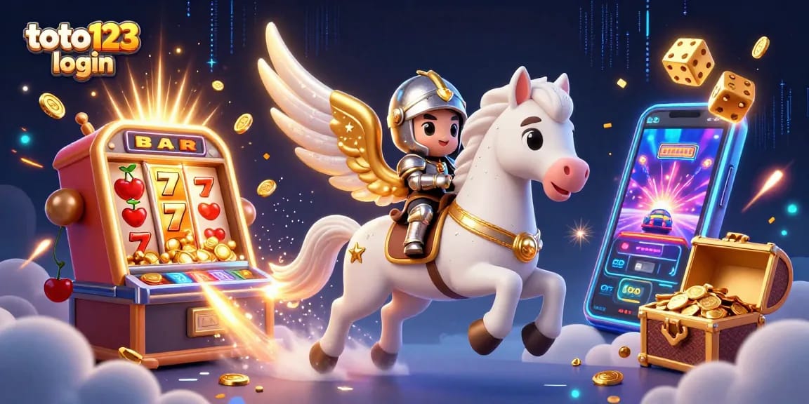 Engage in thrilling gaming with toto123 login amidst vibrant casino action and jackpot excitement.
