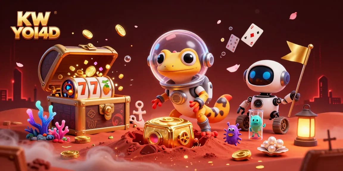 Menangkan jackpot dengan KW YOI4D di kasino yang tersembunyi di Mars!