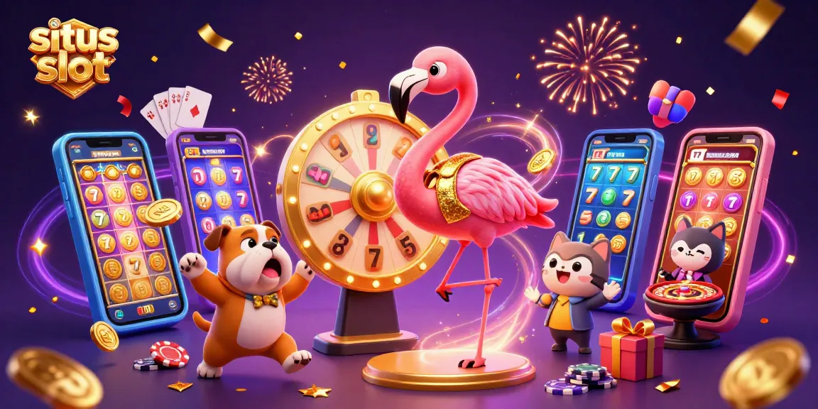 Spin the golden prize wheel at situs slot 77 for exciting slots and jackpots.