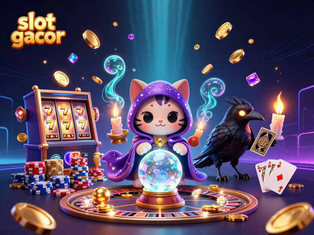 Engage with slot gacor and experience dynamic 3D casino elements in captivating illustration.