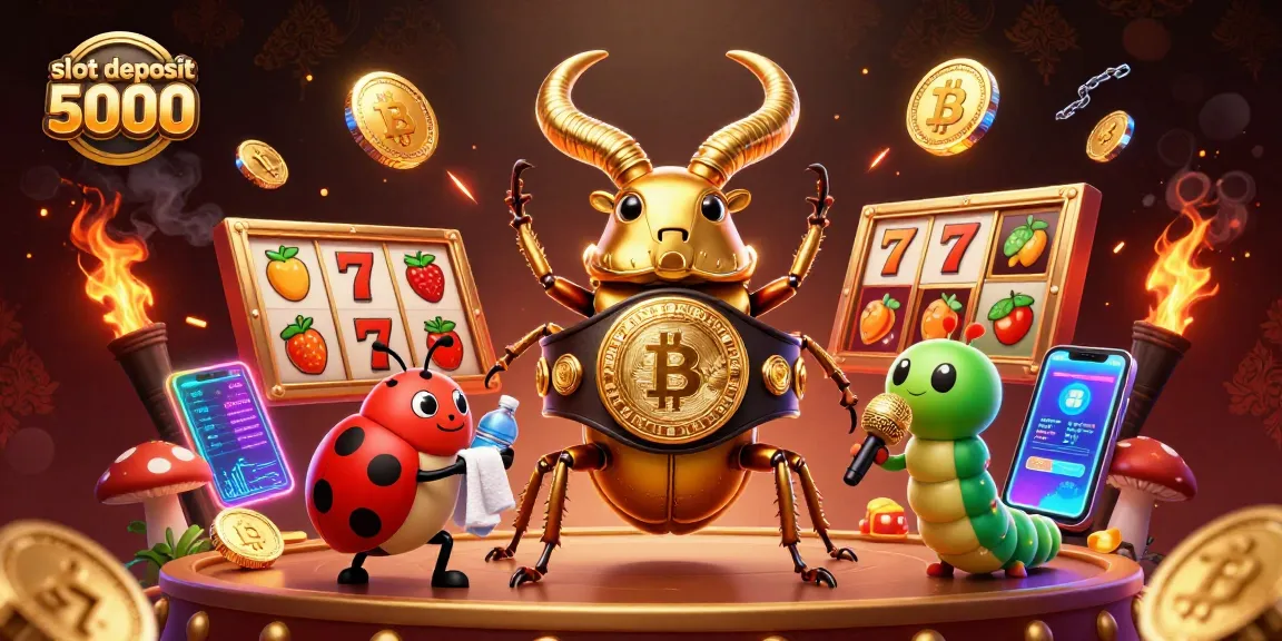 Slot deposit 5000 menghadirkan banyak simbol kemenangan dan elemen slot yang menarik.