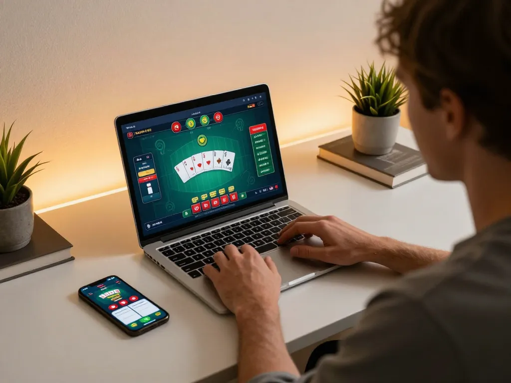 Engage with luckyindex for strategic online poker gameplay in a cozy setup