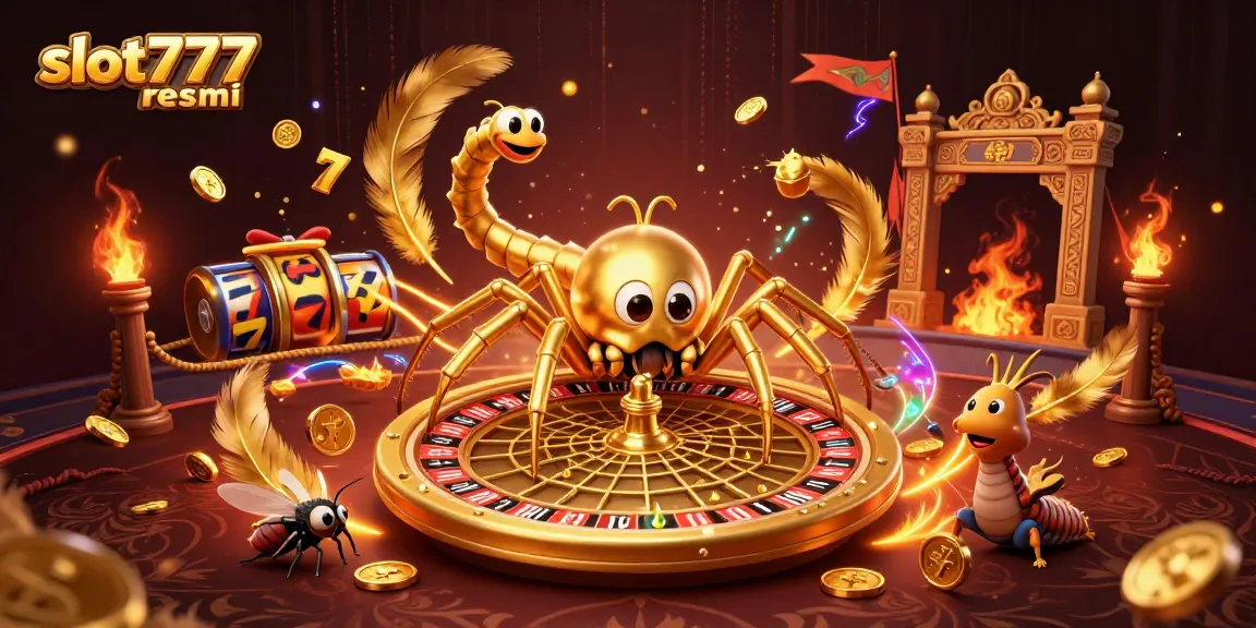 Bet big and win with slot777 resmi, featuring vibrant visuals of a dynamic casino scene.