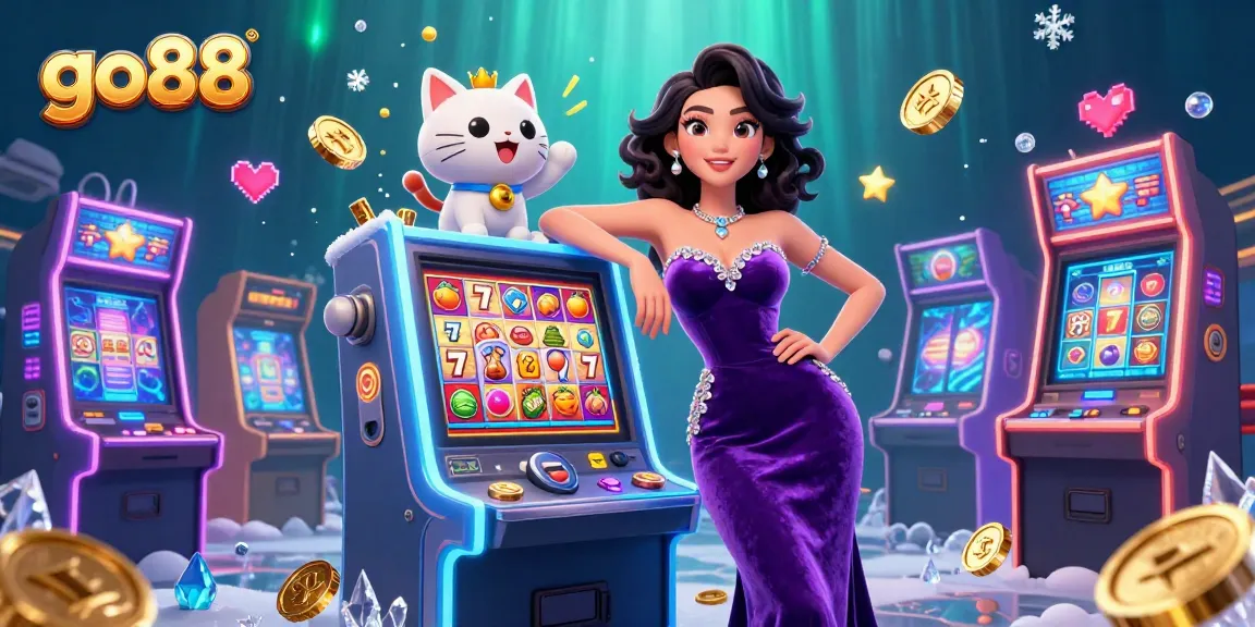 Experience thrilling wins at go88 with vibrant 3D characters and dynamic slot machines.