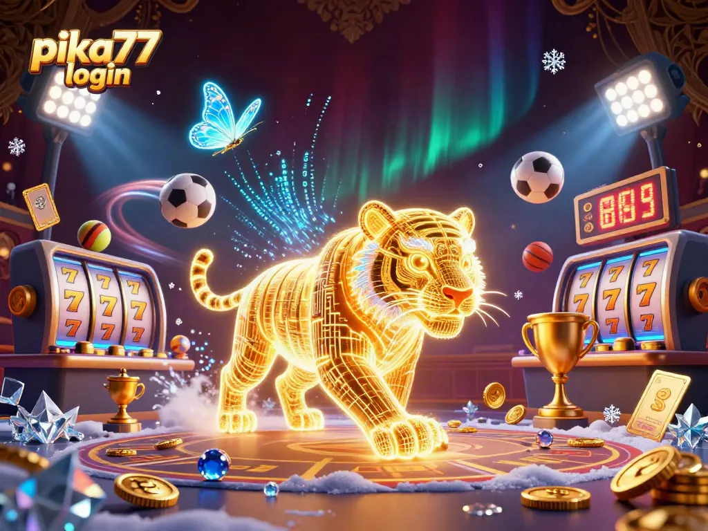 Engage with the interactive gaming experience at pika77 login featuring a vibrant casino atmosphere.