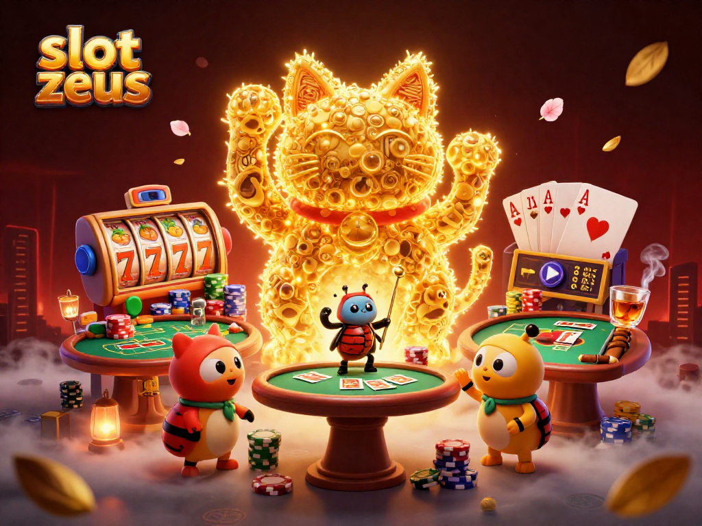 Experience thrilling gameplay with slot zeus featuring brilliant animations and casino symbols.