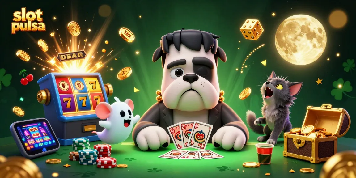 Menangkan slot pulsa dengan karakter unik menghadirkan suasana kasino yang meriah.