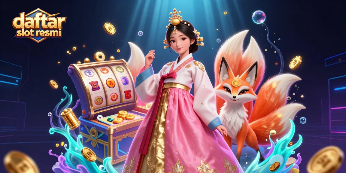 Experience thrilling gameplay with daftar slot resmi featuring vibrant slot reels and enchanting characters.