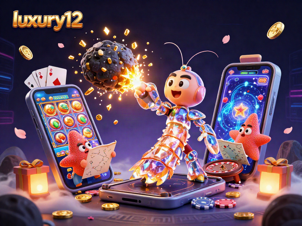 luxury12 menawarkan petualangan seru dengan karakter kasino 3D yang menakjubkan dan permainan menarik.