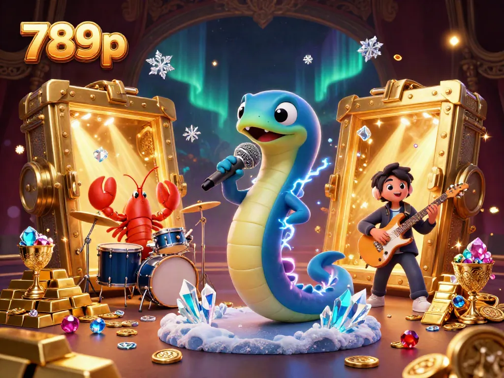 Engage in thrilling gaming with 789p, showcasing a lively underwater casino scene filled with sparkling treasures.