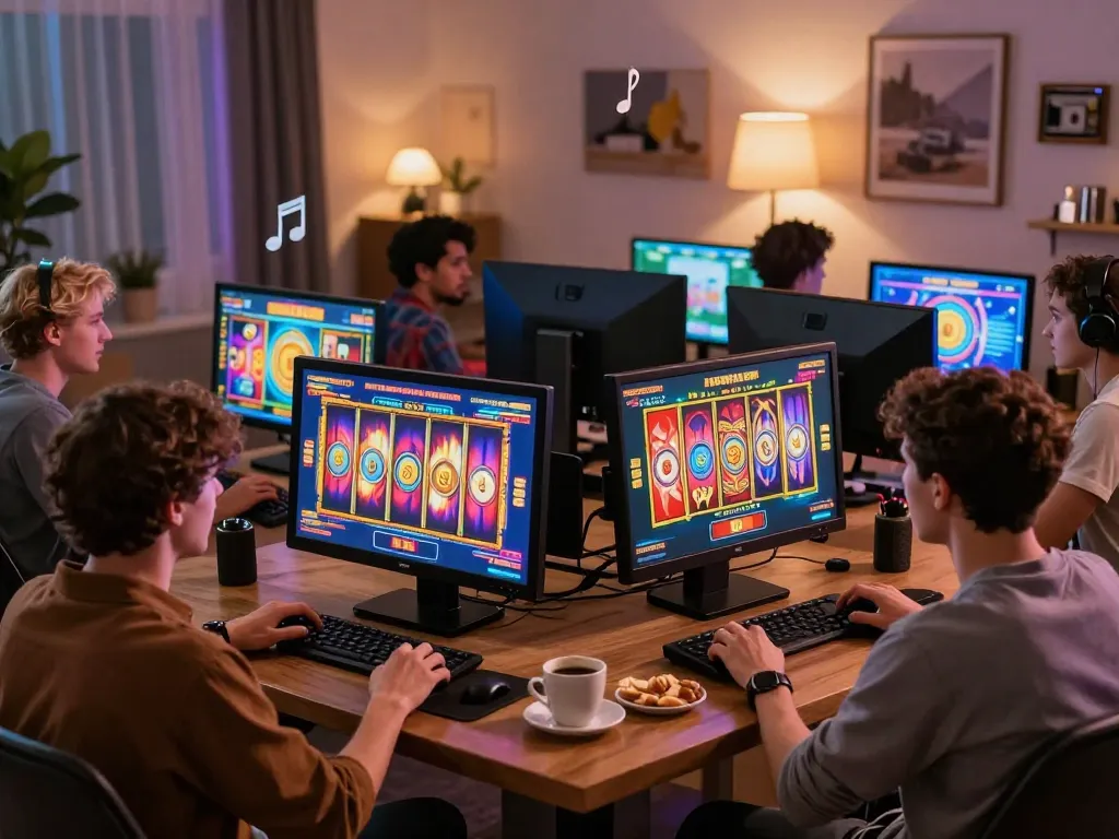 Pemain yang terlibat menikmati kegembiraan perjudian online di rumah dengan slot poka96.