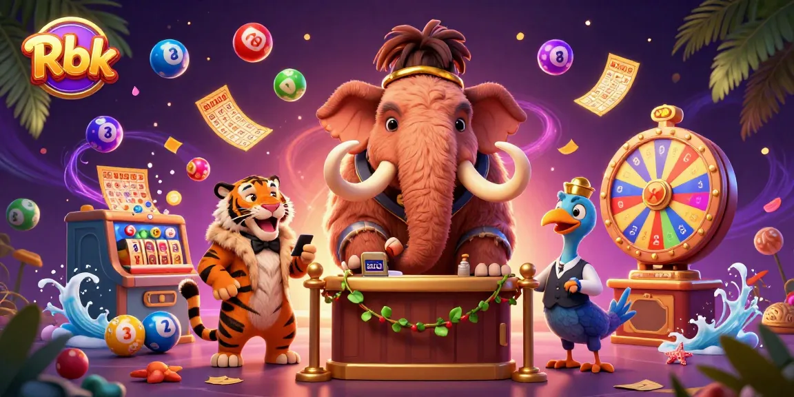 Rbk showcases an animated casino scene with a mammoth bouncer and a saber-tooth VIP in style.