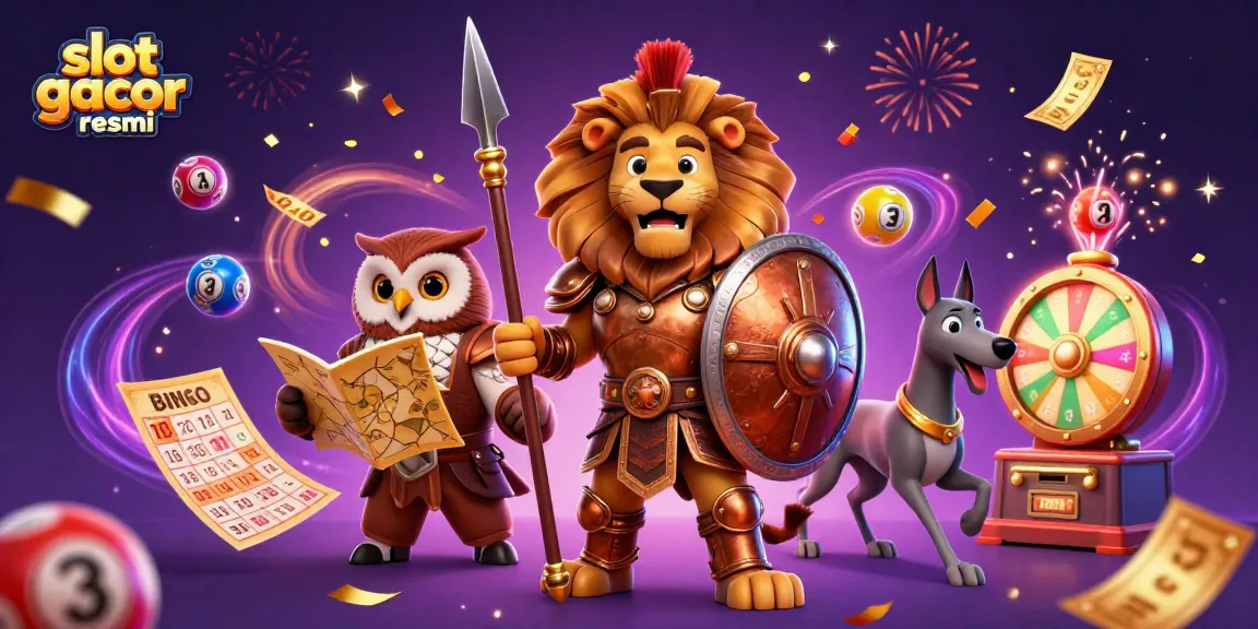 Permainan slot gacor resmi menawarkan peluang menang besar dengan desain yang atraktif dan fitur modern.