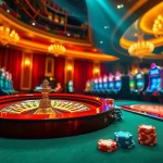 Nekatwin.com offers excitement with vibrant slot machines and roulette in a luxurious casino setting.