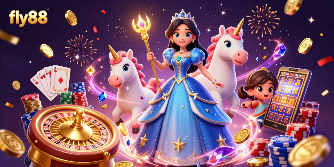 Spin the reels for big wins with fly88 in a vibrant casino world.