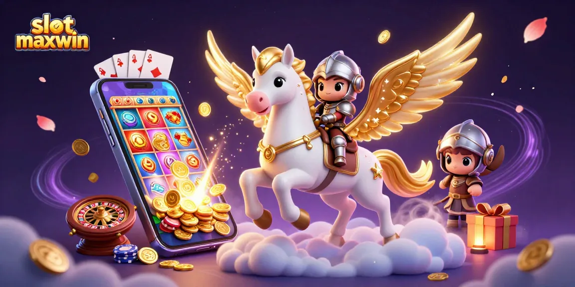 Rasakan permainan yang mendebarkan dengan fitur slot maxwin dalam adegan kasino 3D yang penuh warna ini.