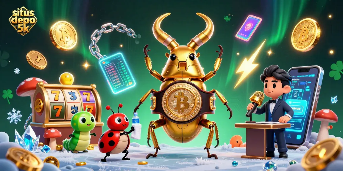 Experience thrilling gameplay at situs depo 5k with vibrant slot machines and jackpot excitement.