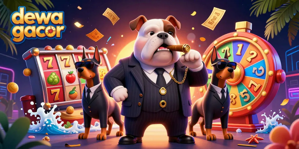 Game seru di dewa slot gacor dengan simbol jackpot dan uang berlimpah yang memikat.