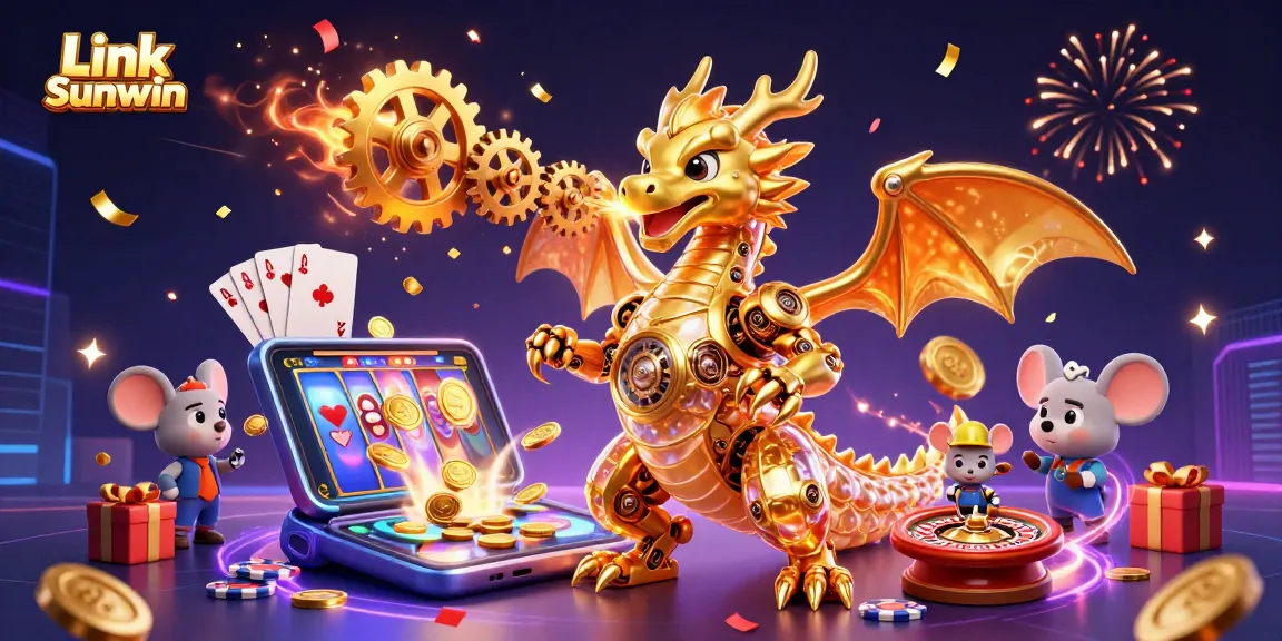 Engage with Link Sunwin and unleash exhilarating wins through 3D gaming with a mystical dragon.