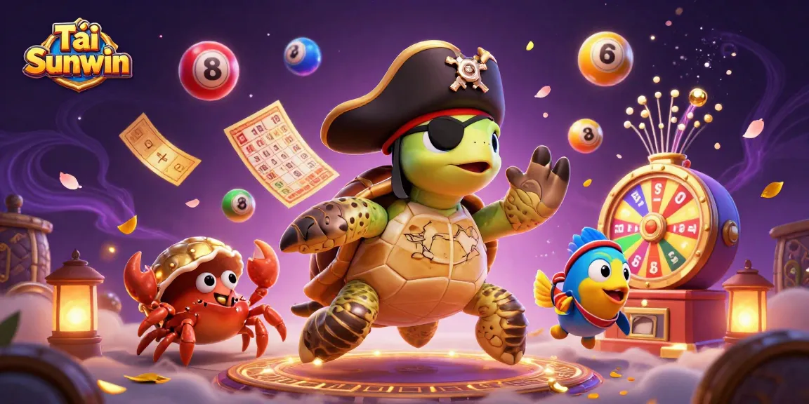 Play exciting games at Tải Sunwin with dynamic lottery balls and vibrant treasures.
