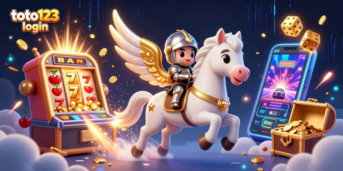 Engage in thrilling gaming with toto123 login amidst vibrant casino action and jackpot excitement.