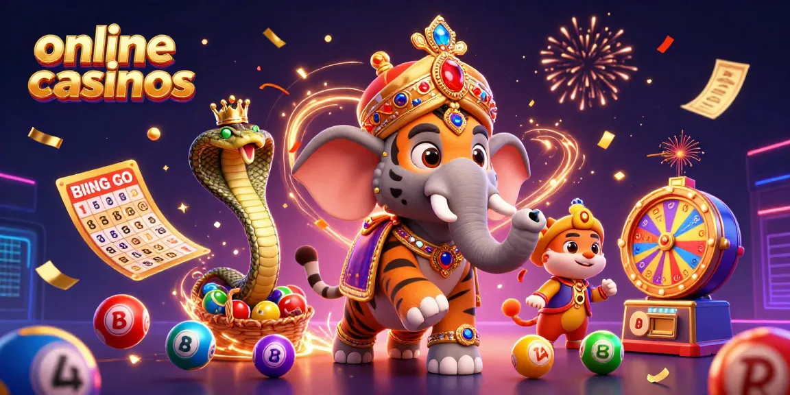 Experience thrilling online casinos with vibrant lottery elements in a dazzling scene.